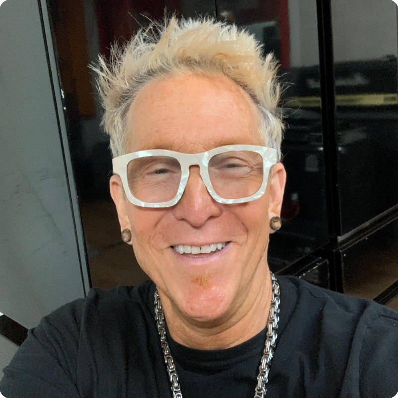 Mark Schulman wearing Jefferson Eyewear